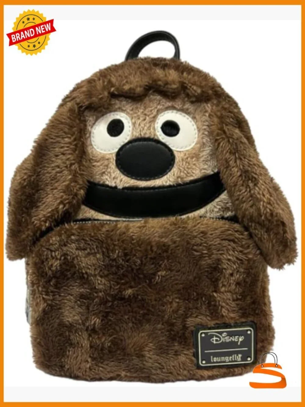Mini Faux Fur Muppets Character Backpack Cosplay Shoulder Bag Tote